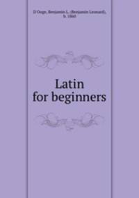 Latin for beginners