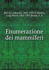 Enumerazione dei mammiferi