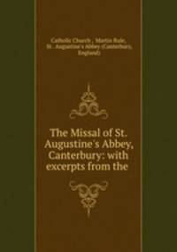 The Missal of St. Augustine