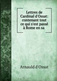 Lettres de Cardinal d