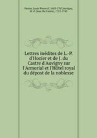 Lettres inedites de L.-P.d