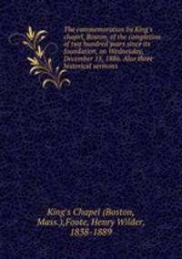 The commemoration by King