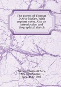 The poems of Thomas D