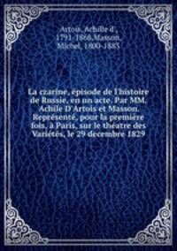 La czarine, episode de l