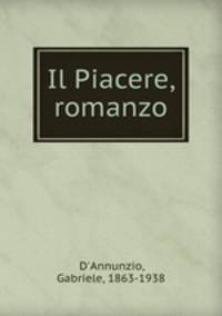 Il Piacere, romanzo