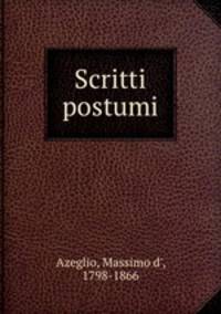 Scritti postumi