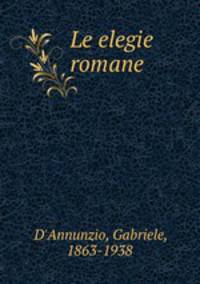 Le elegie romane