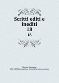 Scritti editi e inediti. 18