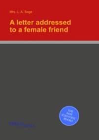 A letter addressed to a female friend