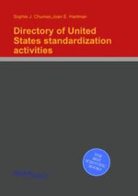 Directory of United States standardization activities