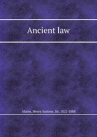 Ancient law