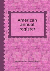 American annual register