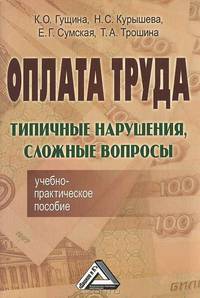 Оплата труда. Типичные нарушения, сложные вопросы. Учебно-практическое пособие