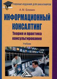 Информационный консалтинг. Теория и практика консультирования. Учебник для бакалавров