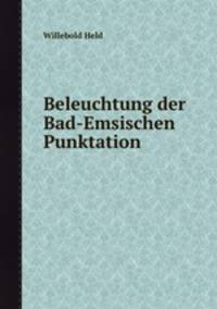 Beleuchtung der Bad-Emsischen Punktation