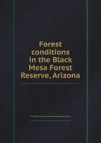 Forest conditions in the Black Mesa Forest Reserve, Arizona