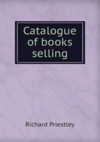 Catalogue of books selling