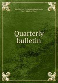 Quarterly bulletin