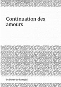Continuation des amours
