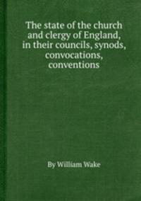 The state of the church and clergy of England, in their councils, synods, convocations, conventions