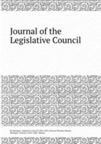 Journal of the Legislative Council