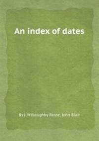 An index of dates