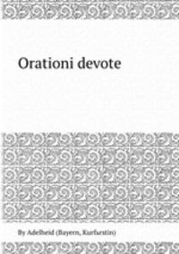 Orationi devote
