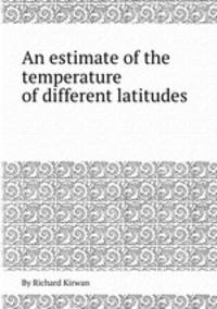 An estimate of the temperature of different latitudes