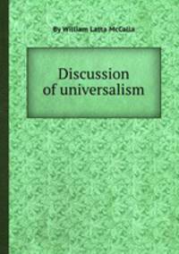 Discussion of universalism
