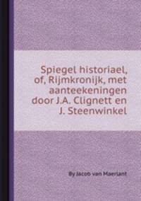 Spiegel historiael, of, Rijmkronijk, met aanteekeningen door J.A. Clignett en J. Steenwinkel