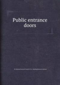 Public entrance doors