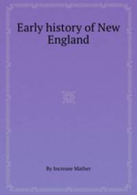 Early history of New England