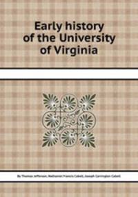 Early history of the University of Virginia