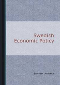 Swedish Economic Policy