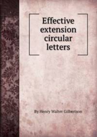 Effective extension circular letters