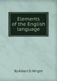 Elements of the English language