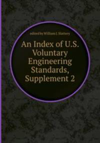 An Index of U.S. Voluntary Engineering Standards, Supplement 2