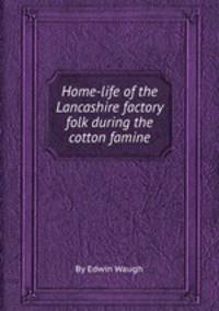 Home-life of the Lancashire factory folk during the cotton famine