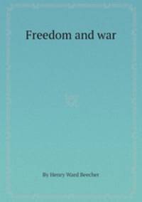 Freedom and war