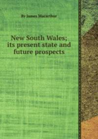 New South Wales; its present state and future prospects