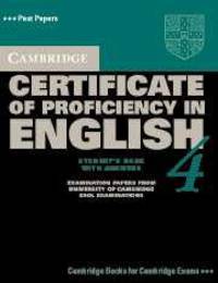 Cambridge Certificate of Proficiency in English 4 with Answers (+ 2 CD-ROM)