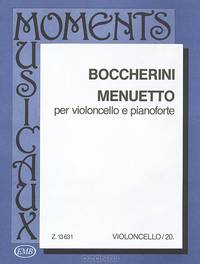 Boccherini: Menuetto per violoncello e pianoforte