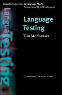Oxford Introductions To Language Study. Language Testing