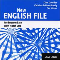 New English File: Pre-intermediate: Class Audio CDs (аудиокурс на 3 CD)