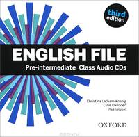English File: Pre-Intermediate: Class Audio CDs (аудиокурс на 4 CD)
