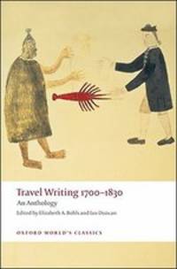 Travel Writing 1700-1830. An Anthology