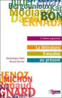 La litterature francaise au present