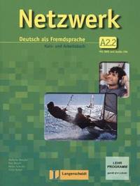 Netzwerk A2. Kurs- und Arbeitsbuch + DVD, + 2 CD (+ DVD)