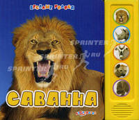 Саванна. Нажми на кнопочки - и ты услышишь голоса животных саванны