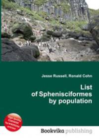 List of Sphenisciformes by population